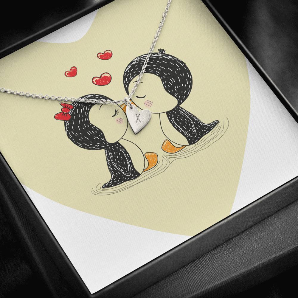 Girlfriend Necklace, Adorable Necklace, Couple Necklace, Penguin Necklace, You Are My Penguin, You’Re My Penguin, Wife Gift, Penguin Jewelry, Gutsy Goodness Penguin Necklace Life Is Good I Found My Penguin Artic Zoo Aquarium Lover Girlfriend Boyfriend Cou