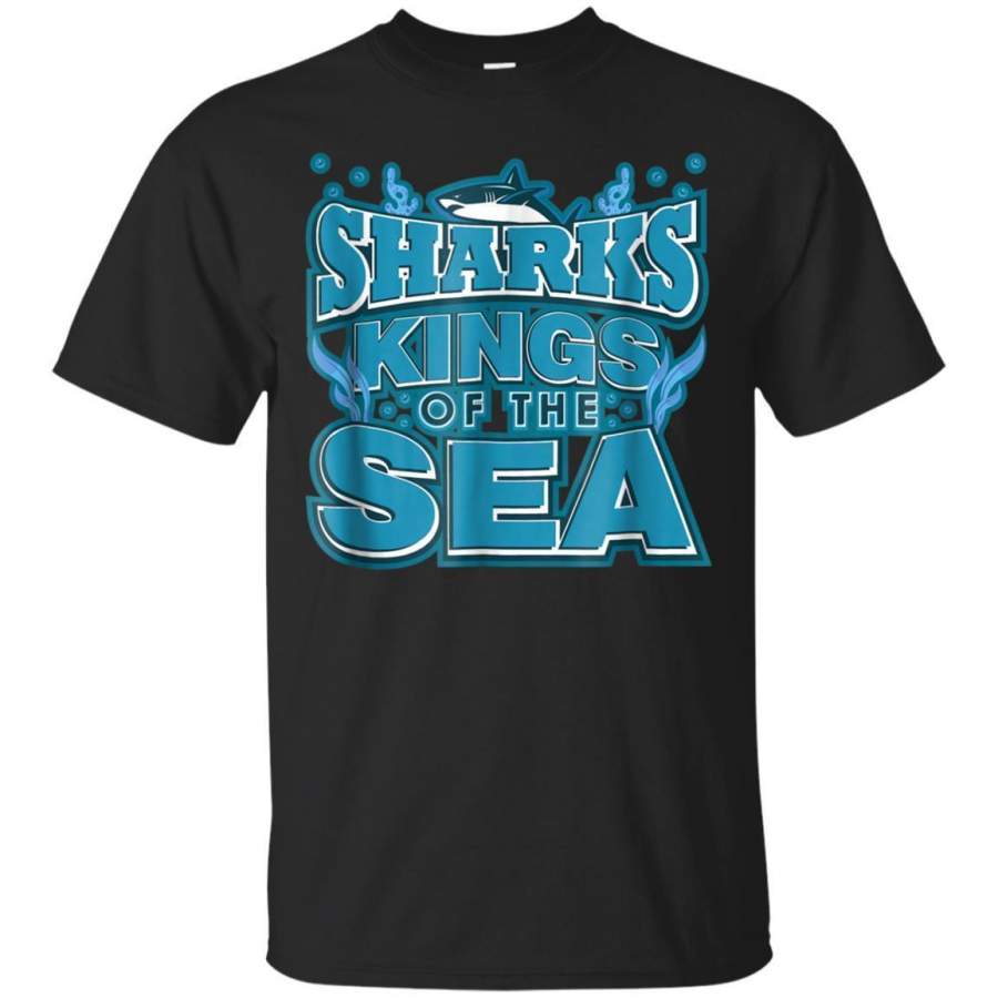 AGR Shark Tshirt  Sharks Kings Of The Sea Shirt Jaq T-shirt