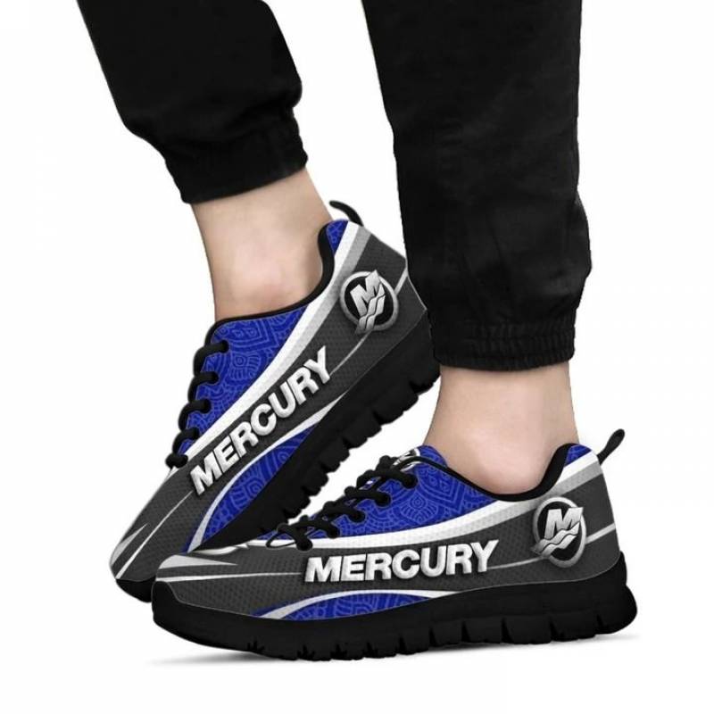 3D Printed Mercury TDV Sneakers For Men & Women Ver 2 (Blue)