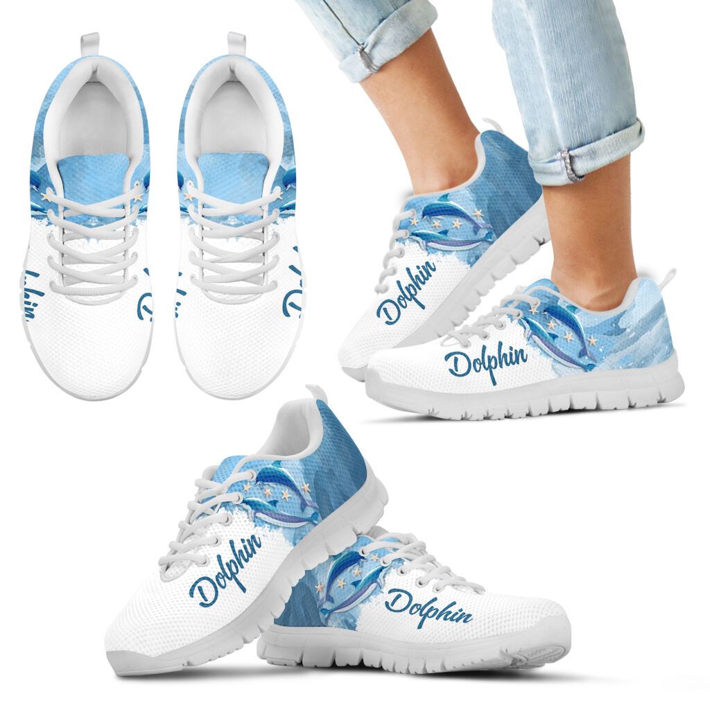 55KKANM-DOLPHIN SEA ANIMAL SNEAKERS