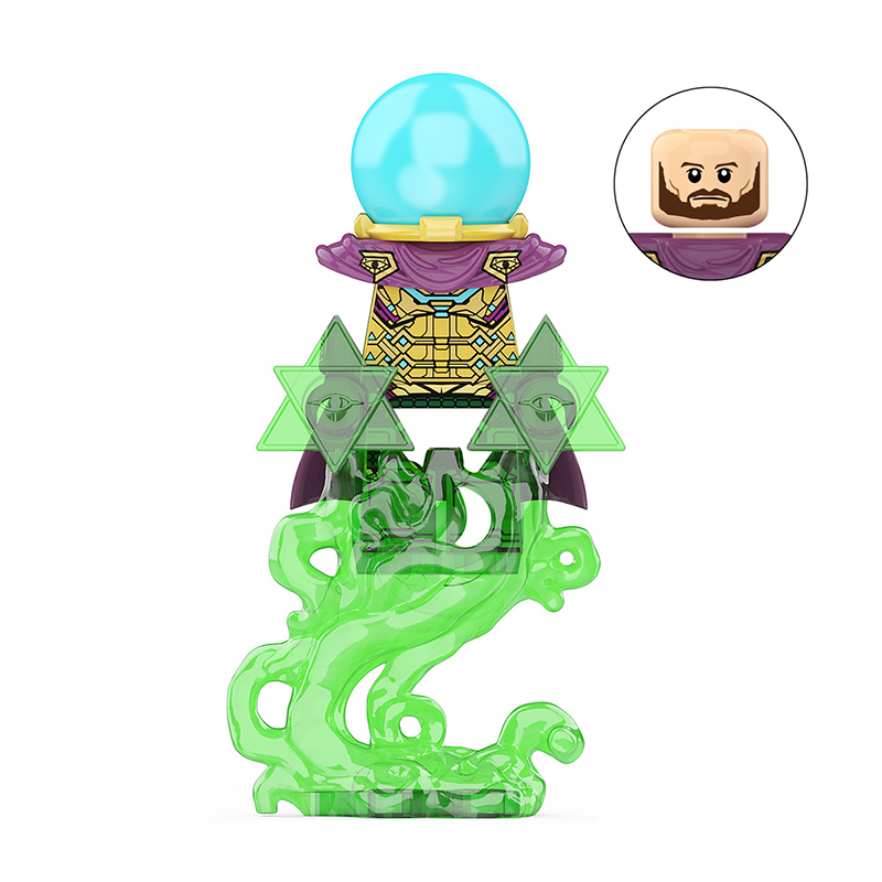 Movie Series Action Figures Mysterio Mini Bricks Quentin Beck Doll Assemble Building Blocks MOC DIY Toys for Children alx