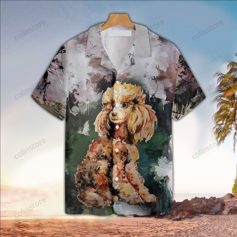 Poodle Aloha Hawaii Shirt For Lovers Ha2172