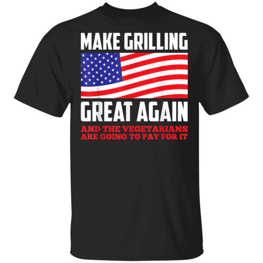 BBQ Tshirt  Make Grilling Great Again Tshirt