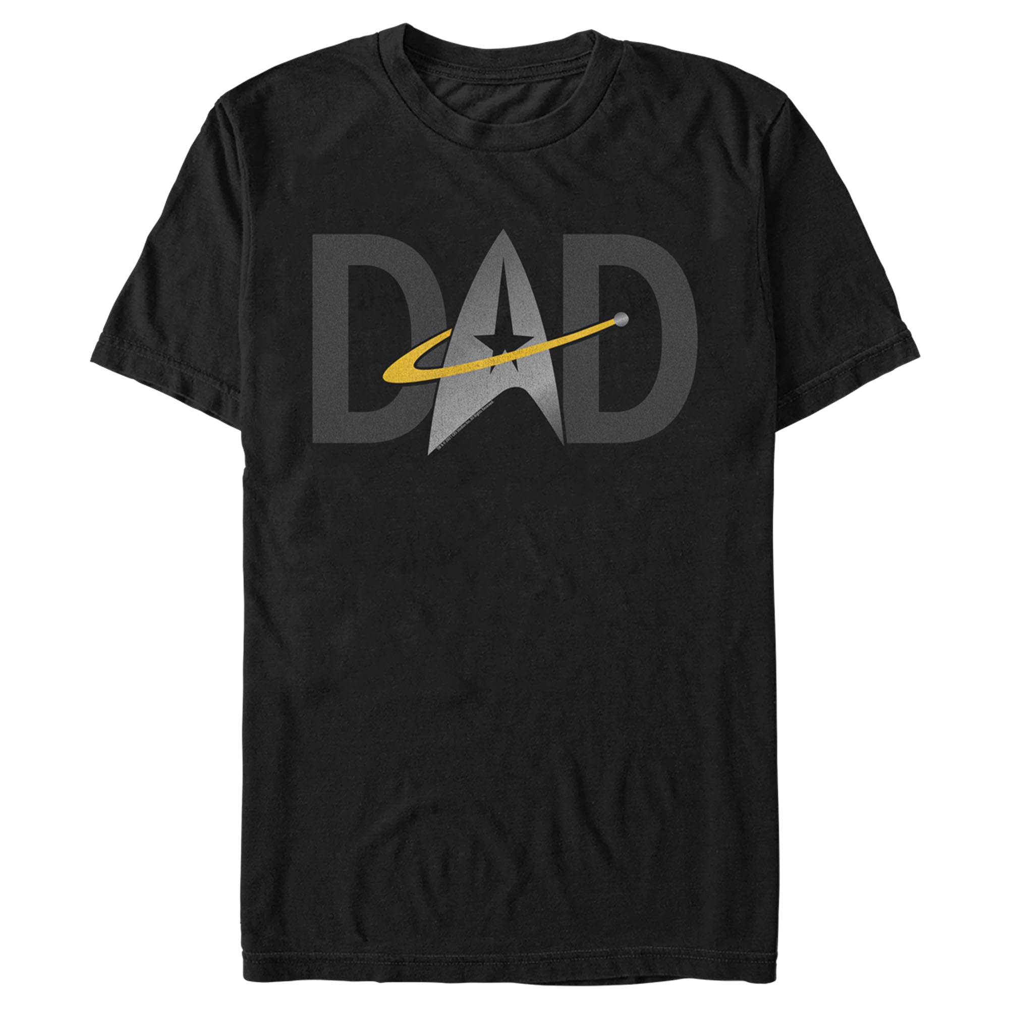 Star Trek Men’S Father’S Day Dad Insignia  T-Shirt