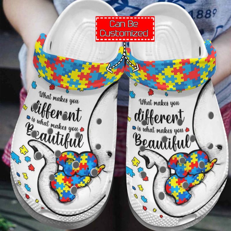 Autism – Autism What Makes You Different Clog Shoes For Men And Women