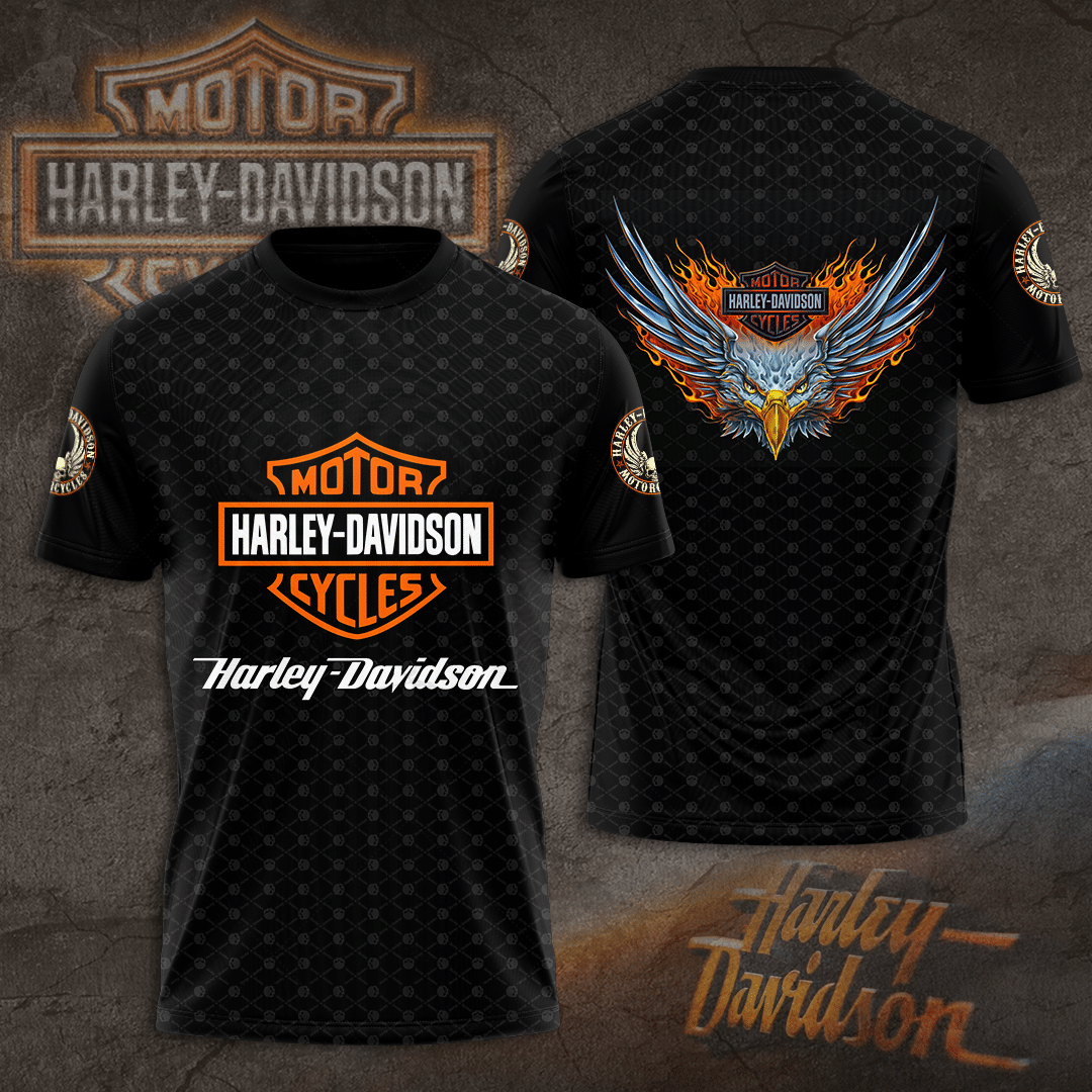 Harley Davidson 3D T-Shirt  7