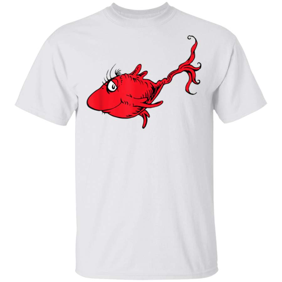 Dr Seuss Red Fish Tshirt