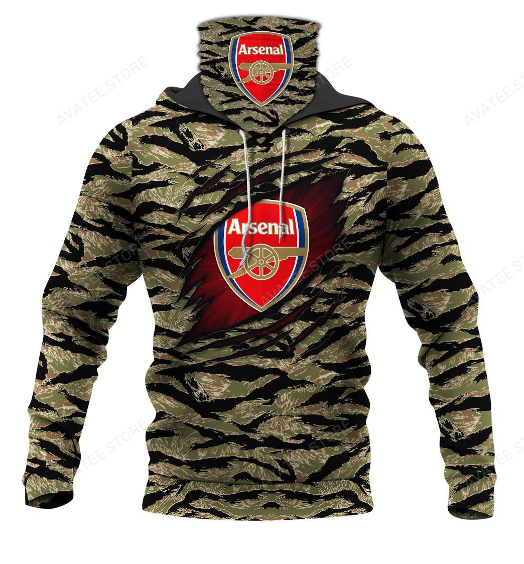 03Arsenal005 | Tiger Camouflage | CUSTOMIZE YOUR NAME & NUMBER | HOT SALE 3D PRINTED