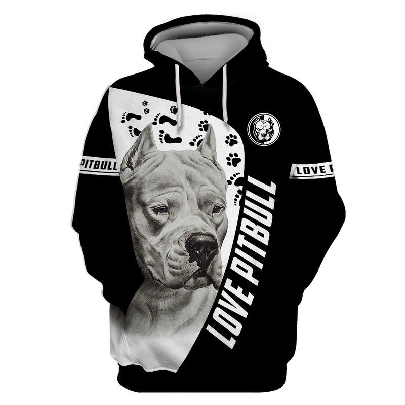 Present Ideas 3D Print Pitbull  Adult Unisex
