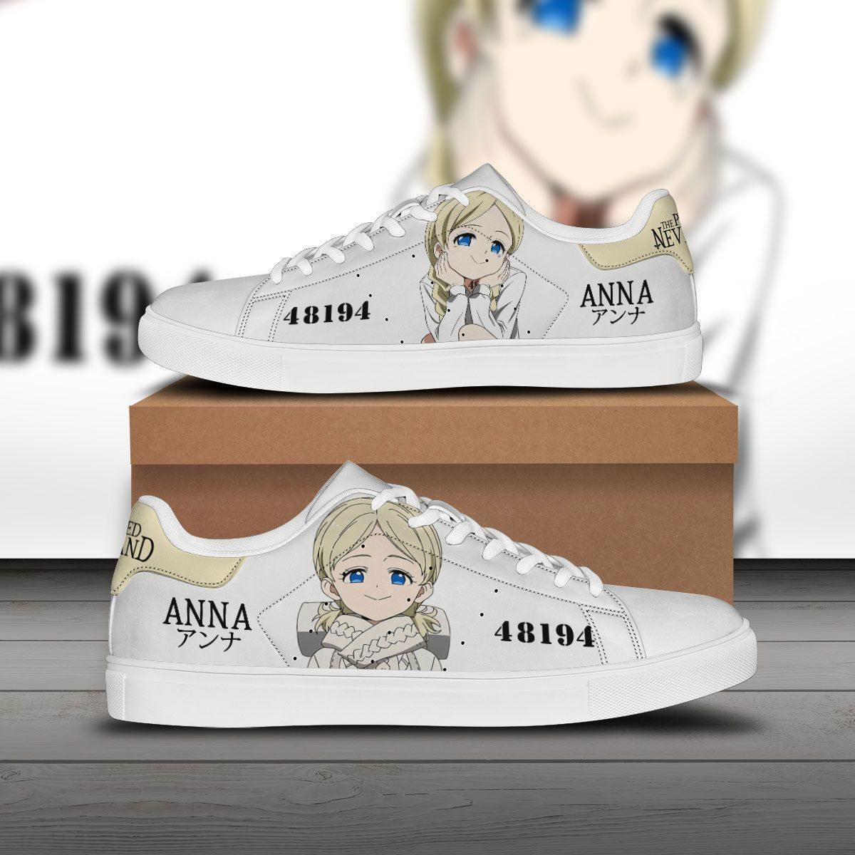 Anna Skate Shoes The Promised Neverland Custom Anime Shoes