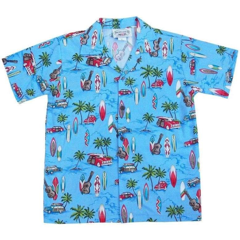 Beach Time Blue Amazing Design Hawaii Shirt Ha10664