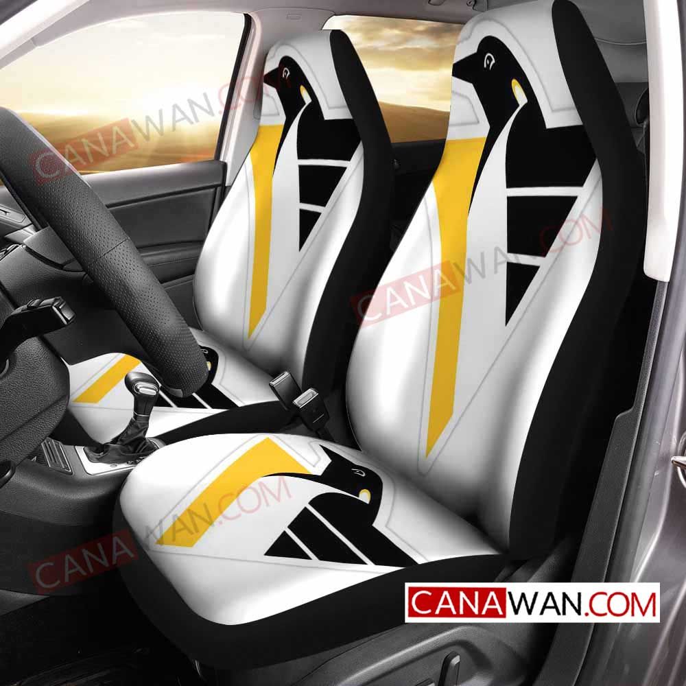 Pittsburgh Penguins Style070 3D Customized Personalized Car Seat Cover