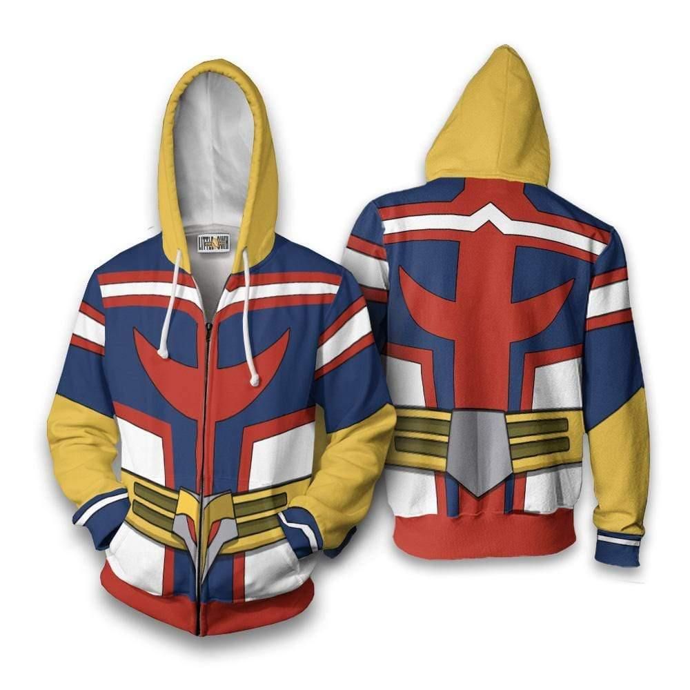 All Might Hoodie Cosplay Costume My Hero Academia Anime Unisex Casual 3D All Over Printed X My Hero Academia Collection