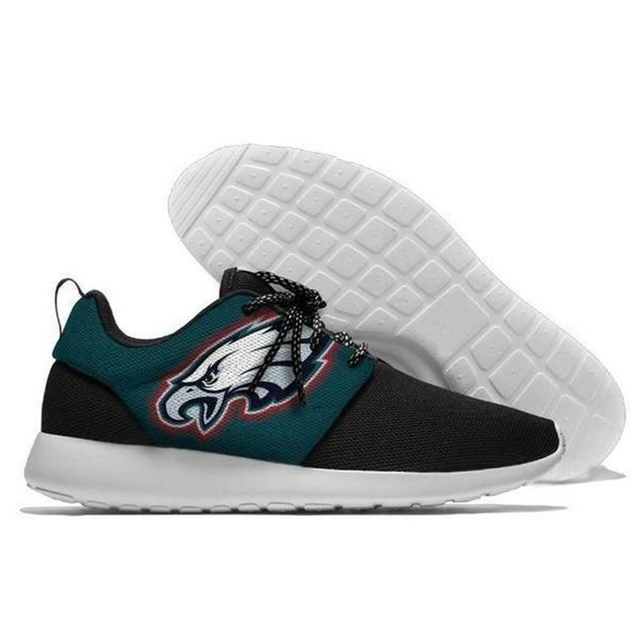 Mens And Womens Philadelphia Eagles Lightweight Sneakers, Eagles Running Shoes