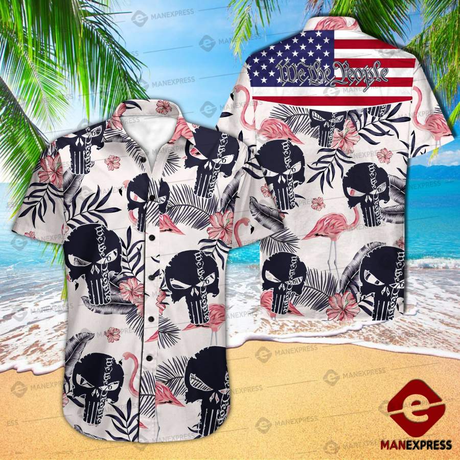 United Patriot Three Percenter Hawaiian Shirt Wtp Ha48842