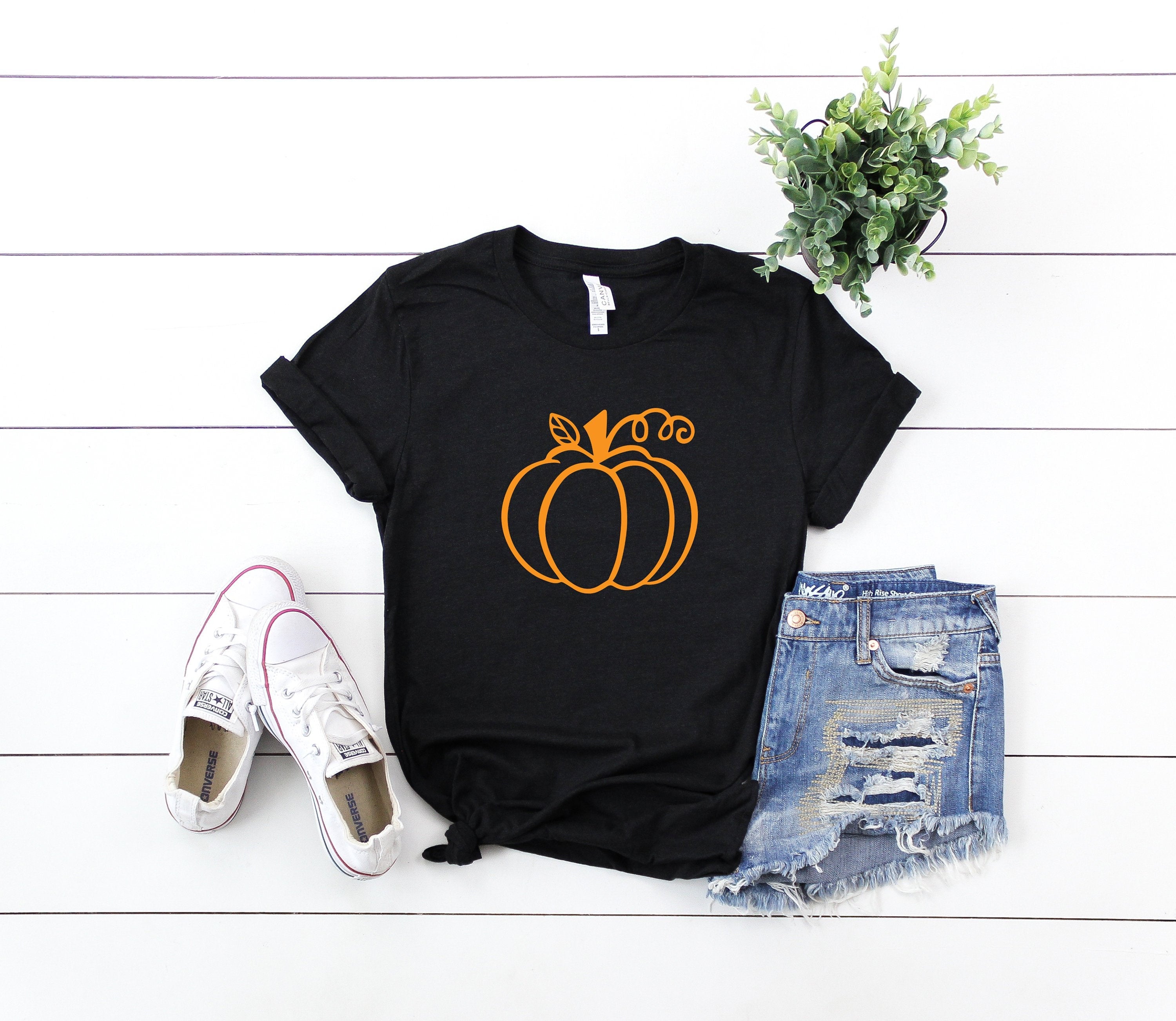 Shirt For Halloween Party- Pumpkin Shirt- Cute Women'S Halloween Shirt - Halloween Costume Shirt -Halloween Top - Cute Halloween Outfit - Ideas for Halloween 2024