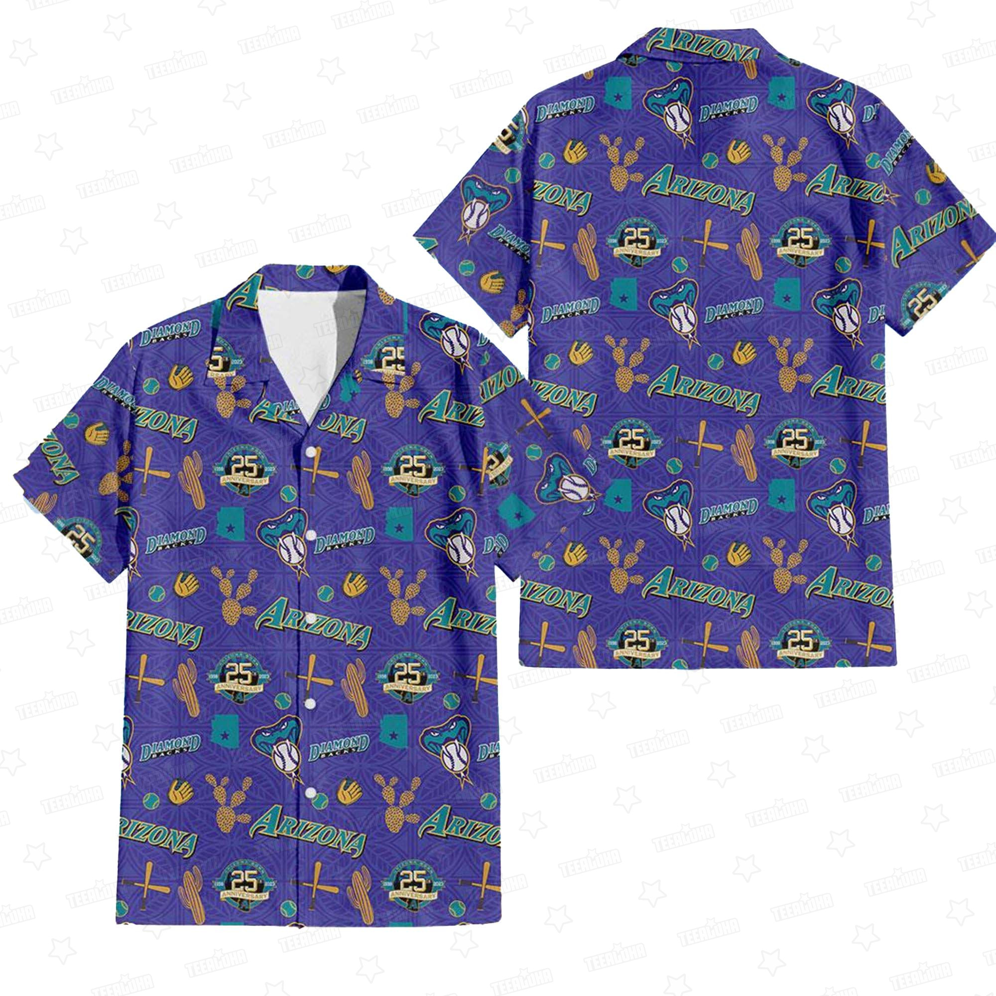 Arizona Diamondbacks Dunes Hawaiian Shirt