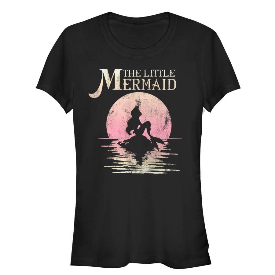 The Little Mermaid Junior’s Ariel Sunset  T Shirt