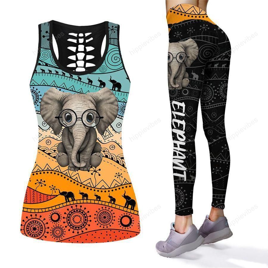 Love Elephant Combo Tank + Legging