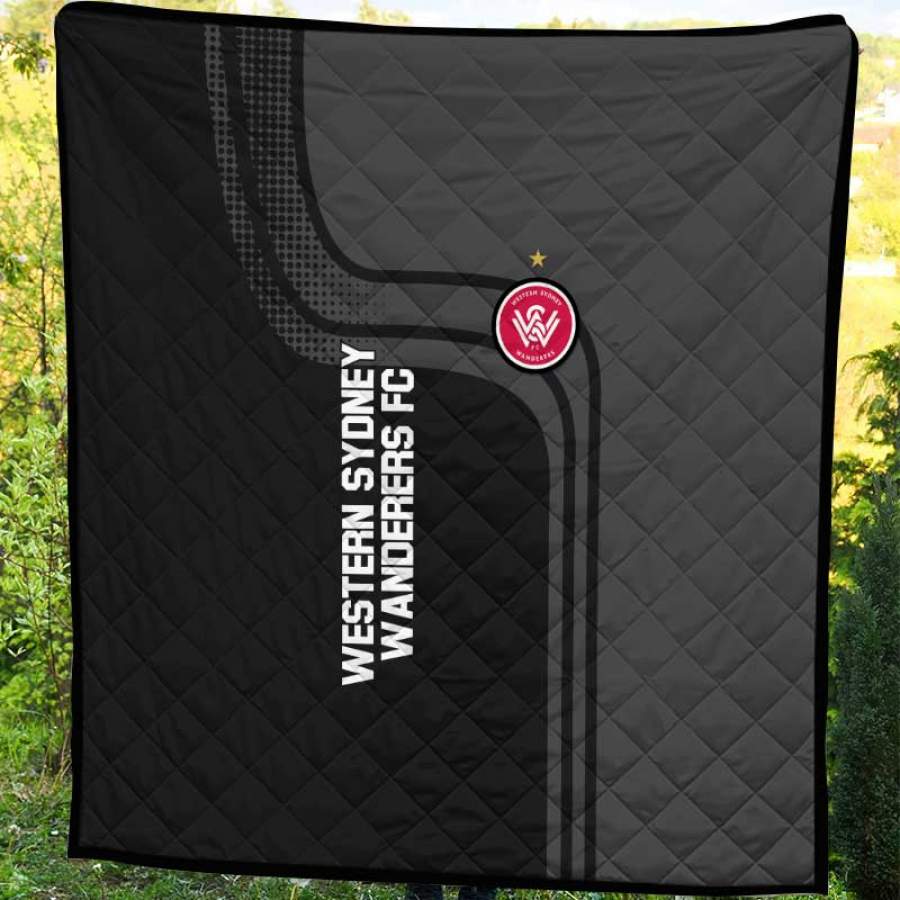 Western Sydney Wanderers FC Best Design Ever In Gray Personalized Custom 3D Full Print Blanket