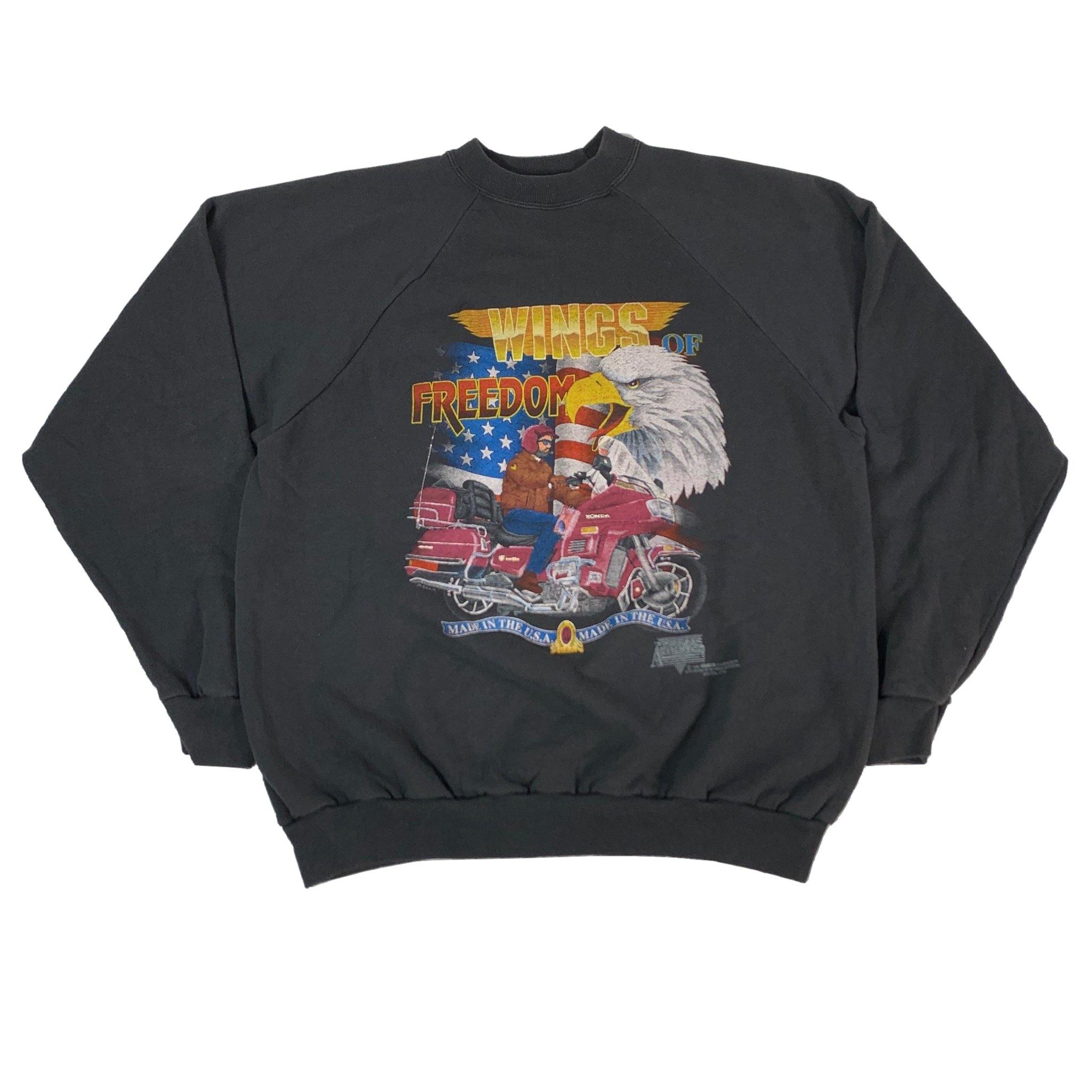 Vintage Wings Of Freedom “USA” Crewneck Sweatshirt