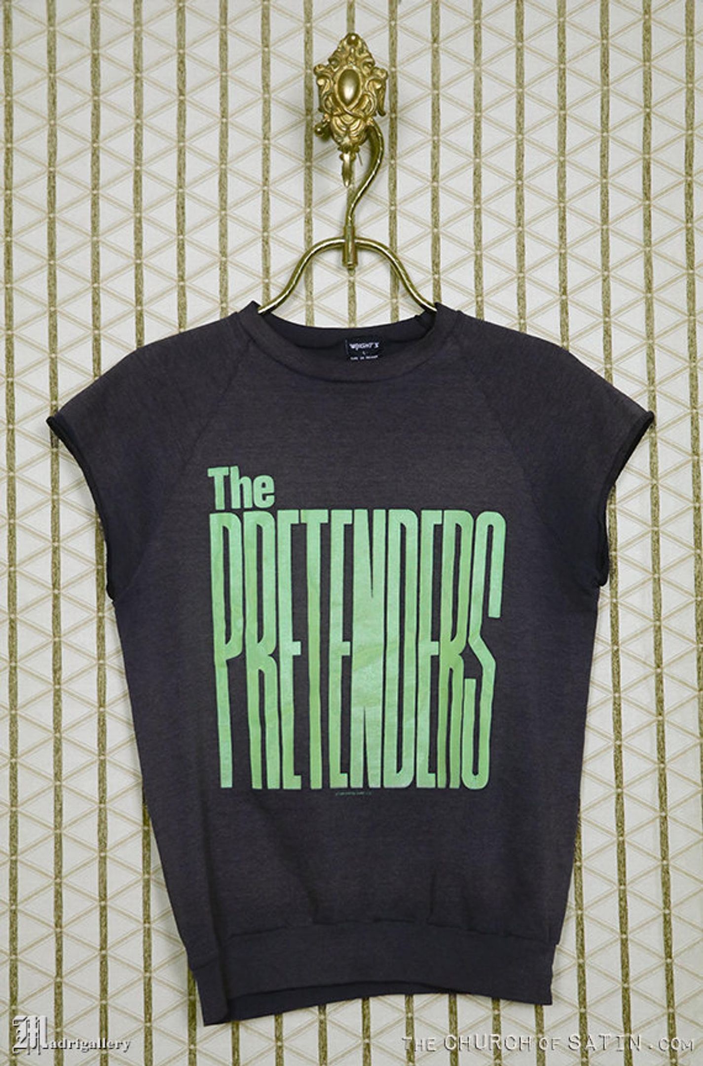 Pretenders T-Shirt 1987 Tour T Sleeveless Punk Rock Joan Jett Patti Smith Blondie Heart 1980S 80S Ramones 1984