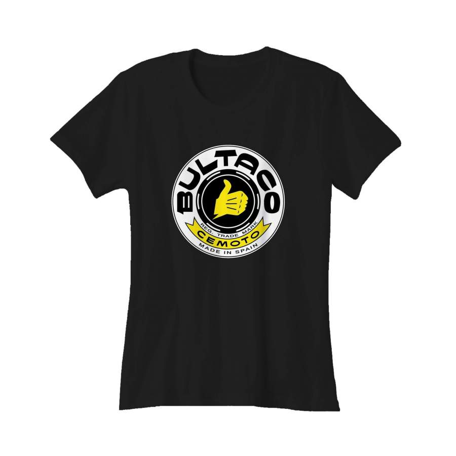 Vintage Motocross Bultaco Logo Retro Women’s T-Shirt