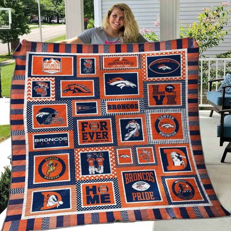 Denver Broncos Blanket TH1607 Quilt