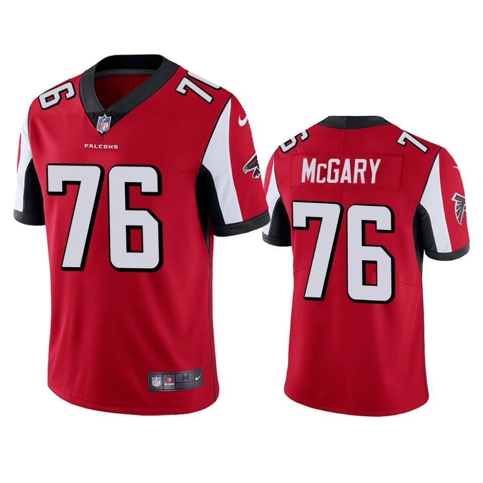 Atlanta Falcons Kaleb Mcgary 2019 NFL Draft Red Vapor Limited Jersey