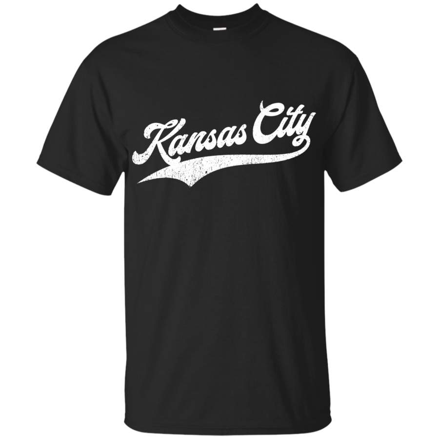 Kansas City Baseball  KC Pride Royal Blue Vintage T-Shirt