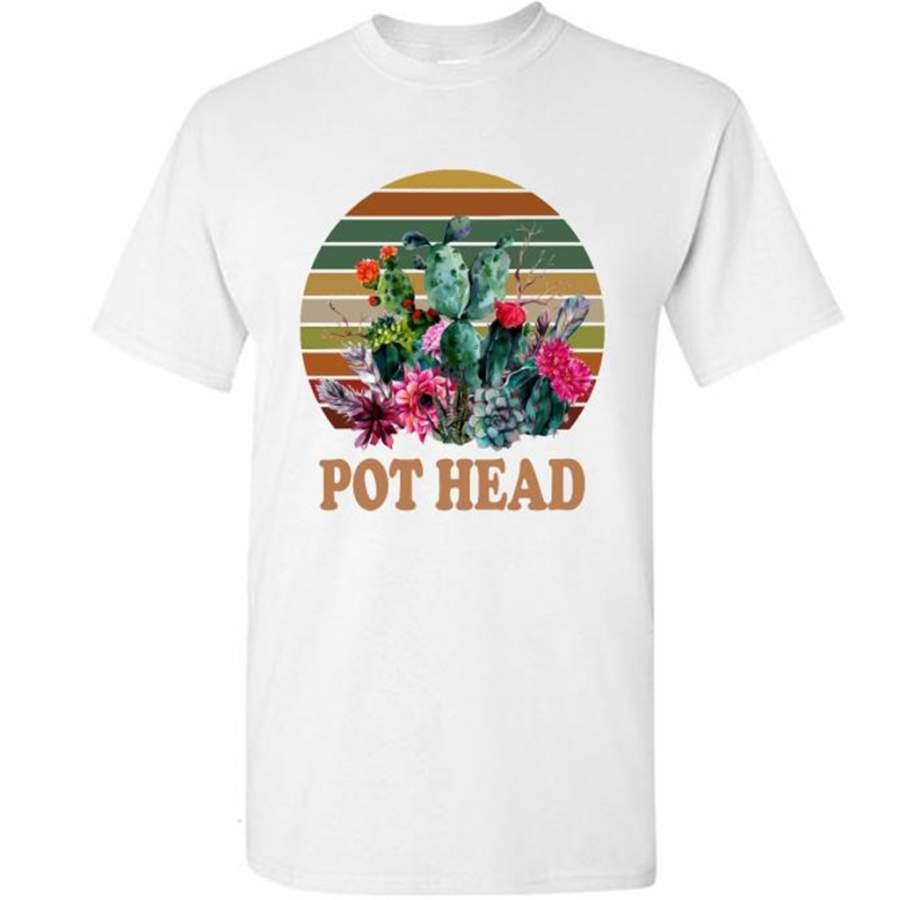 Pot Head Classic Vintage Retro Design – Gildan Short Sleeve Shirt