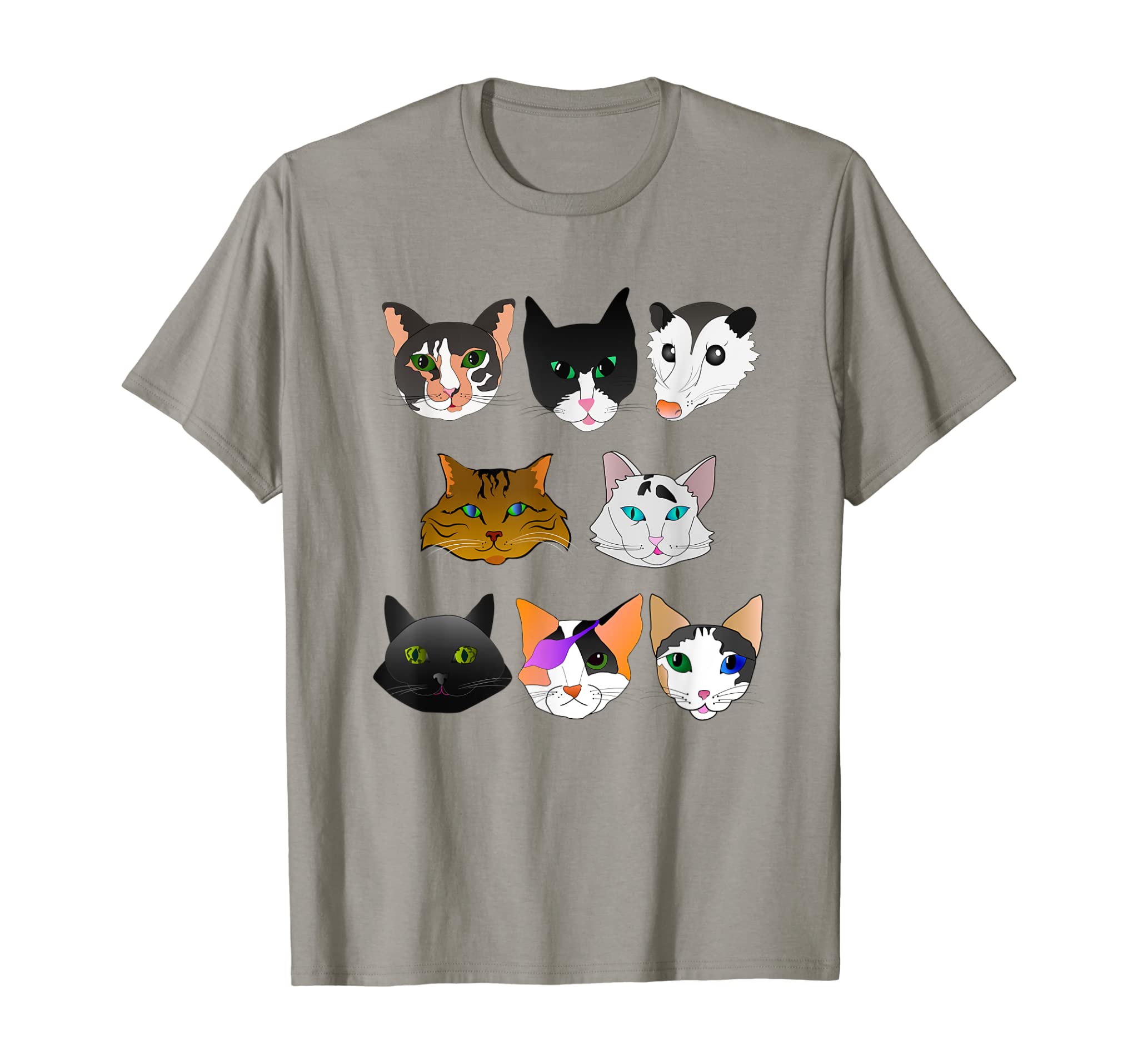 Many Cats and Their Friend Opossum Shirt