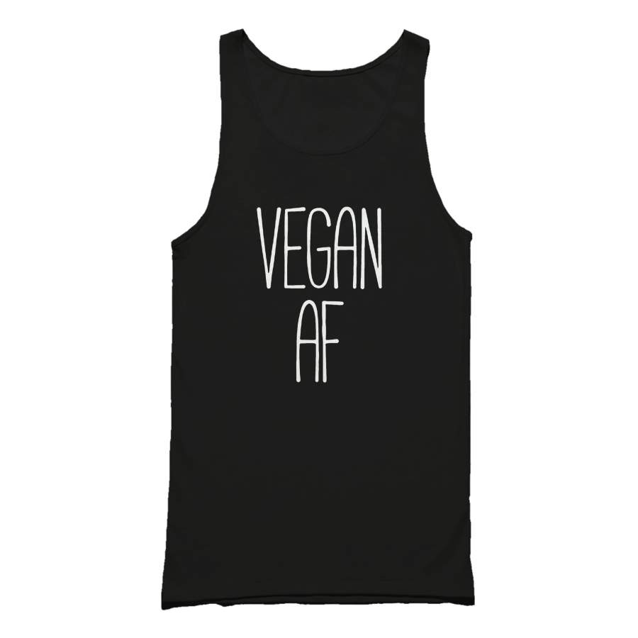 Vegan Af Veganism Plant Based Diet Animal Right Activist Tumblr Tank Top