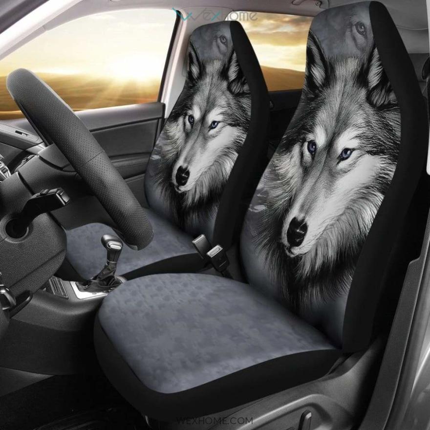 Amazing Wolf Pack Gift Idea Car Seat Covers