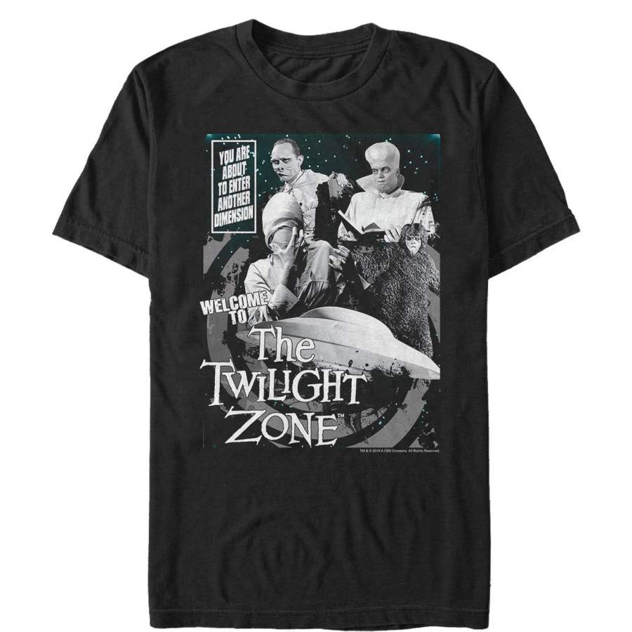 The Twilight Zone Men’s Welcome Collage T-Shirt