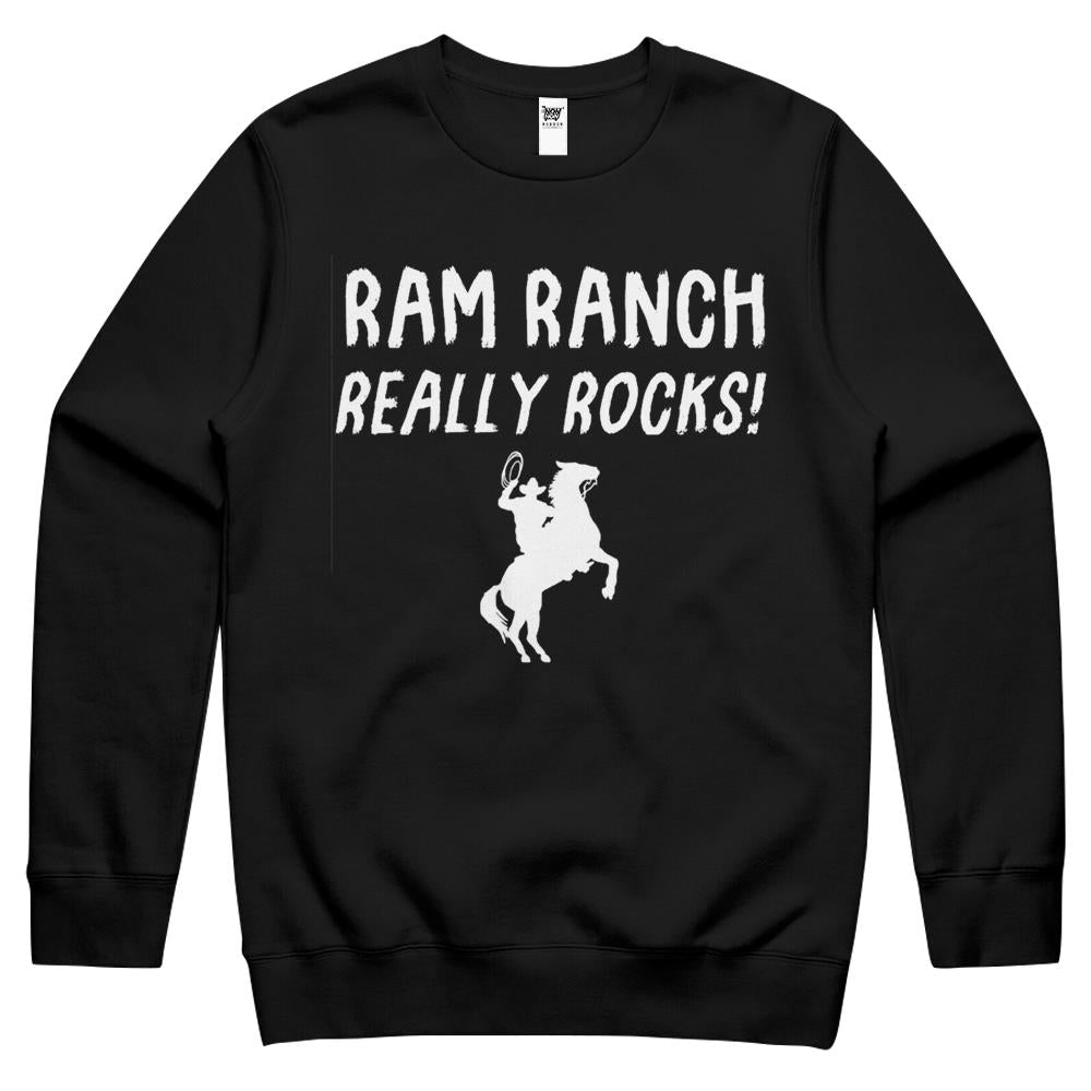 Ram Ranch Really Rocks! Crewneck Sweatshirt