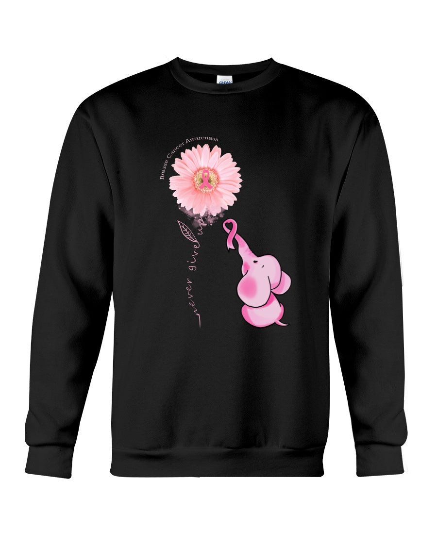 A Pink Elephant Beside Pink Flower  Limited Classic T-Shirt – Sweatshirt – Unisex Tank Top