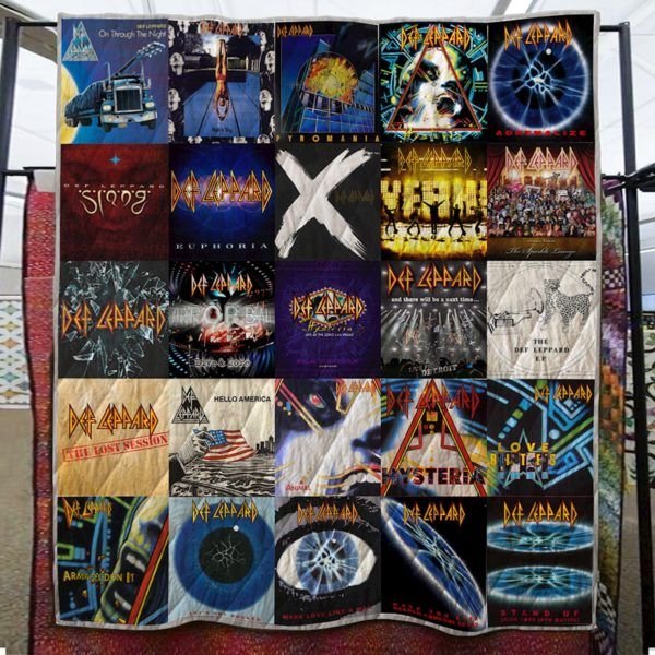 Def Leppard New Arrival 3D Quilt Blanket HGM46