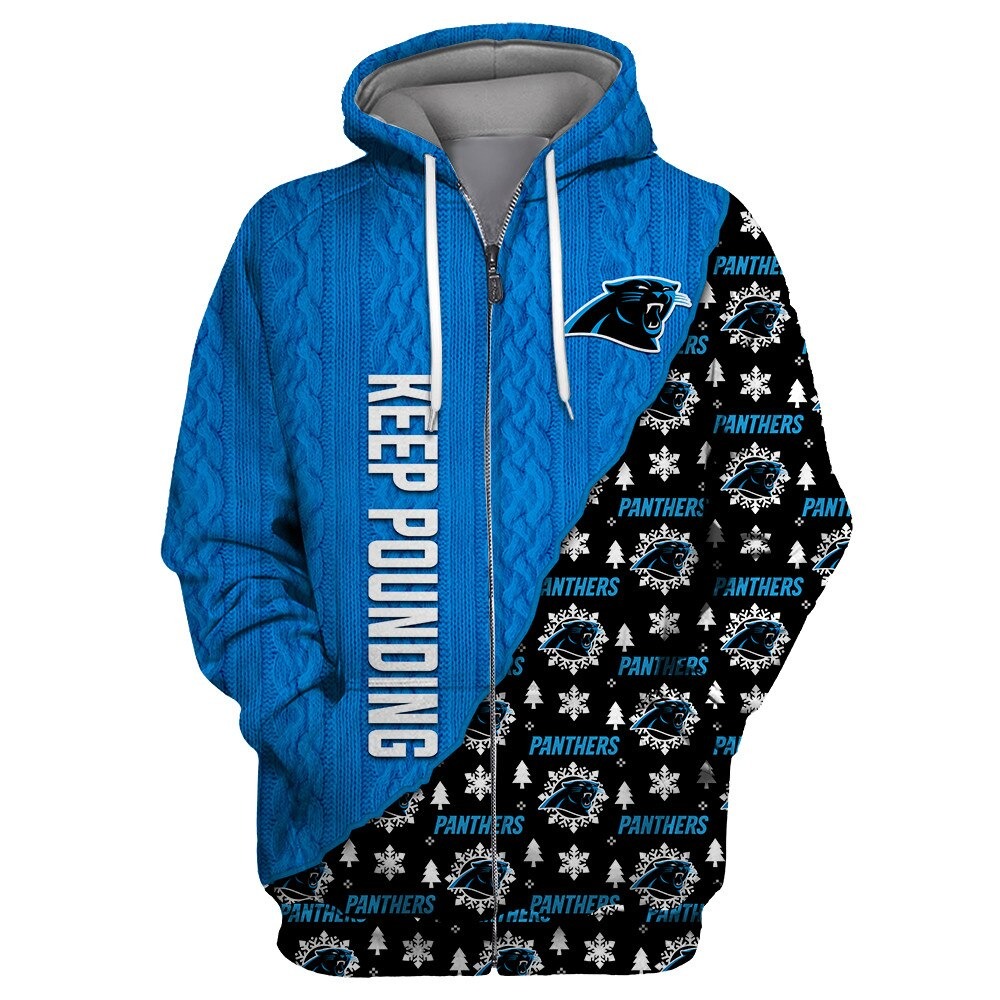 Carolina Panthers Hoodie Cross Style Sweatshirt For Fans