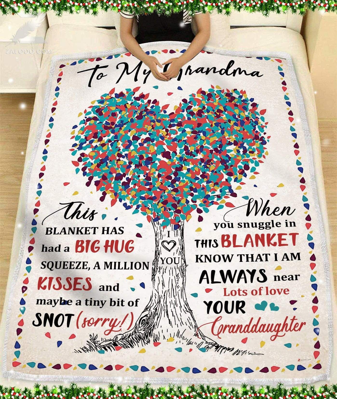 – Blanket – To My Grandma – This Blanket Has