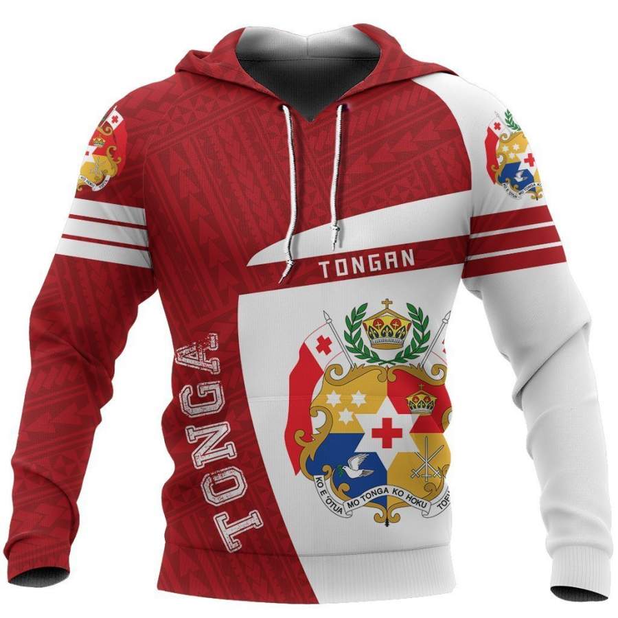 Tonga Polynesia Sport Hoodie – Premium Style NNK 1214