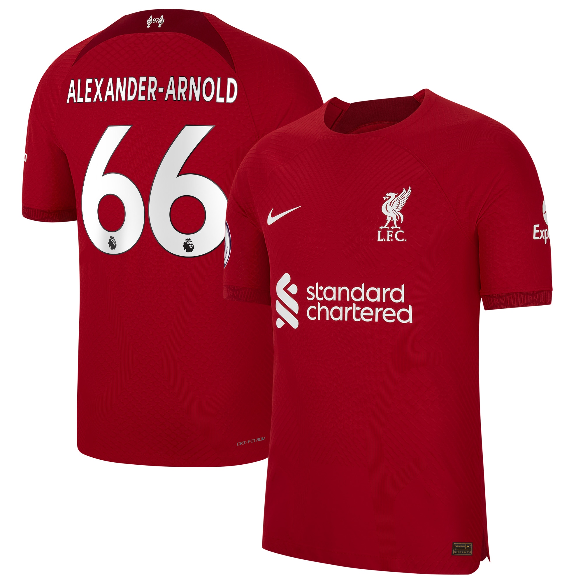 Trent Alexander-Arnold Liverpool 2022/23 Home Authentic Player Jersey – Red