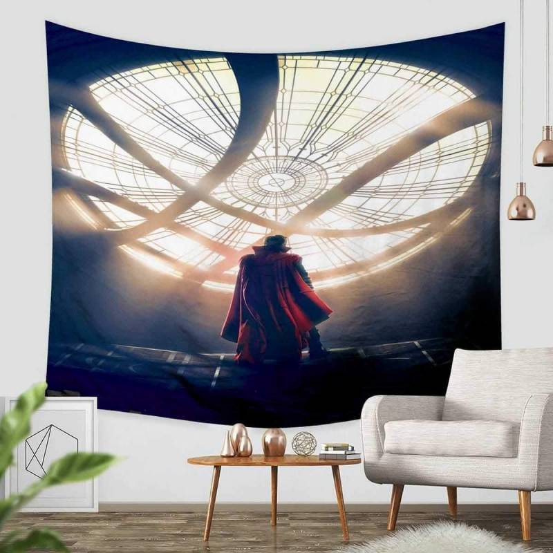 3D Custom Doctor Strange Tapestry Throw Wall Hanging Bedspread