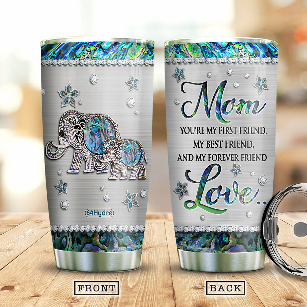 Mother Gift Elephant My Forever Friend Aerz0712007Z Stainless Steel Tumbler