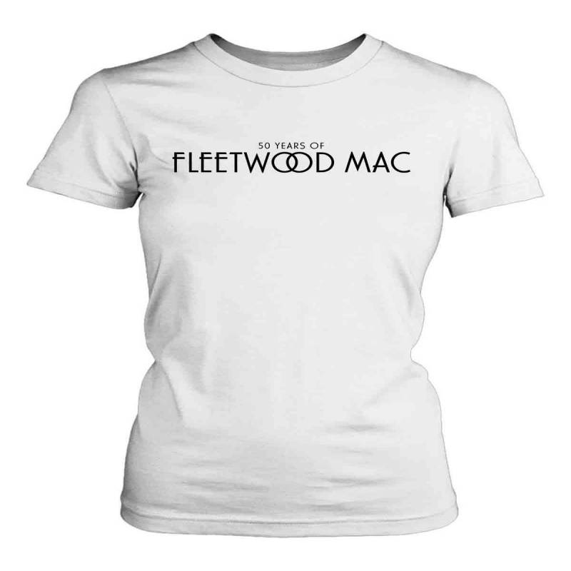 50 Years Of Fleetwood Mac Logo Women’S T-Shirt