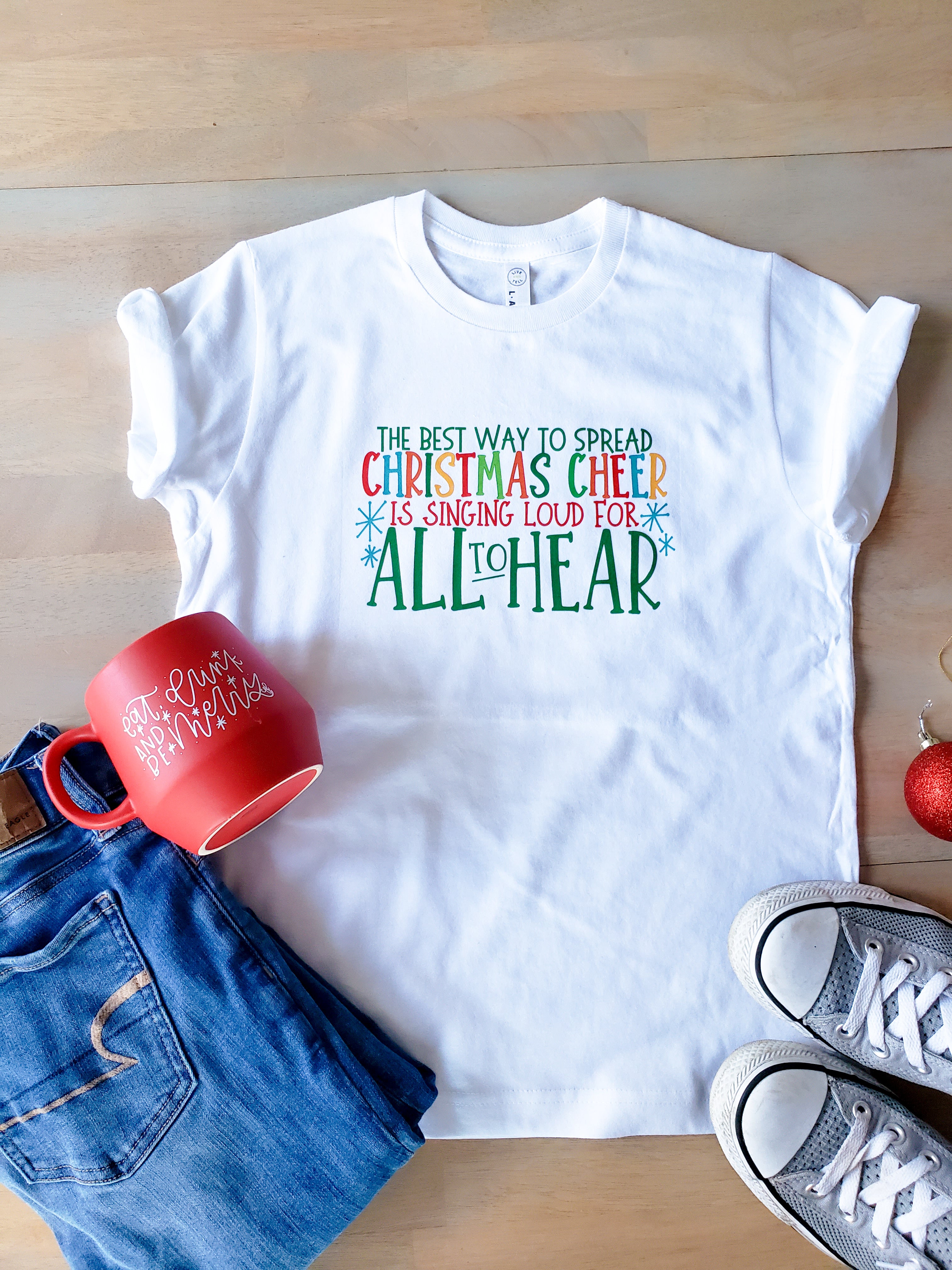 Best Way To Spread Christmas Cheer Adult Shirt