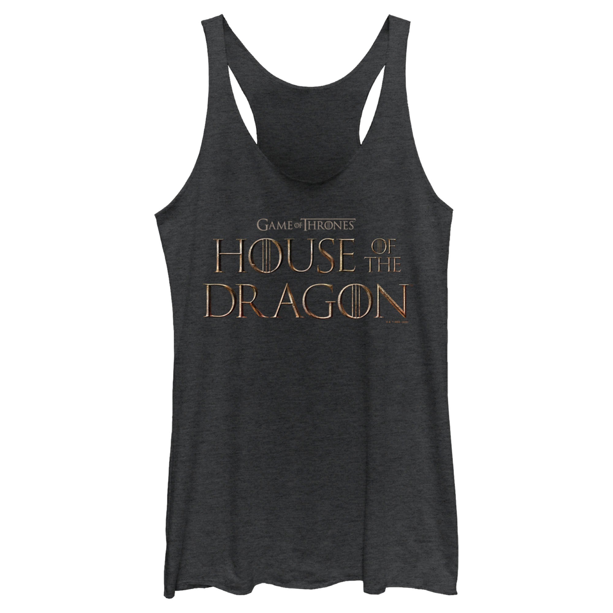 Women’S Game Of Thrones: House Of The Dragon Series Logo Racerback Tank Top