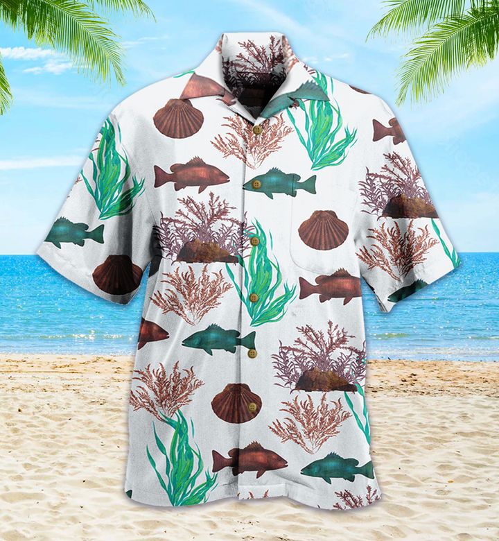 Coral Shell Beige Hawaii Shirt Hawaii For Men Women Ha97998