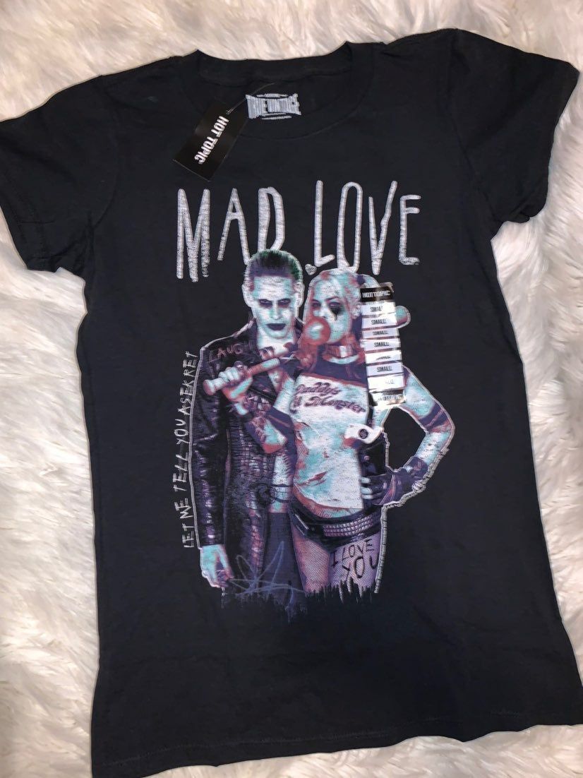 Mad Love Joker And Quinn Shirt Brand New Shirt