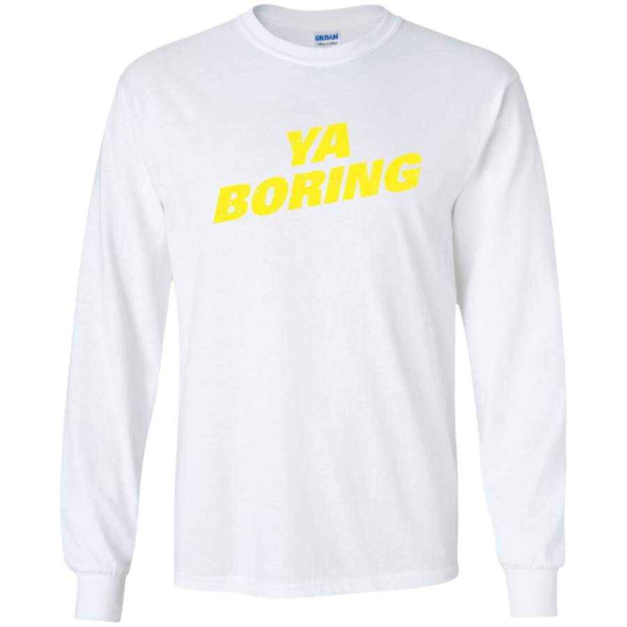 AGR Brooklyn Nine Nine Ya Boring Diagonal Shirt Long Sleeve T-Shirt